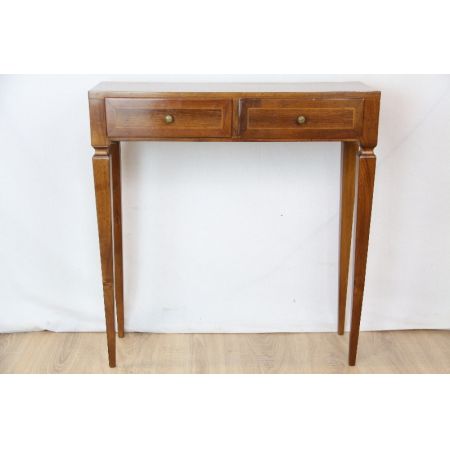 Halltable Sidetable Mahagoni Massivholz mit Intarsien