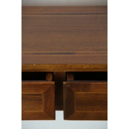 Halltable Sidetable Mahagoni Massivholz mit Intarsien