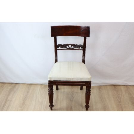 Victorian pair single chair Paar Stühle 1860 England 