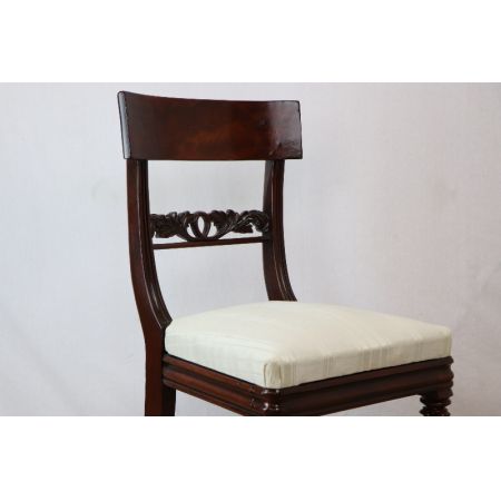 Victorian pair single chair Paar Stühle 1860 England