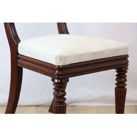 Victorian pair single chair Paar Stühle 1860 England