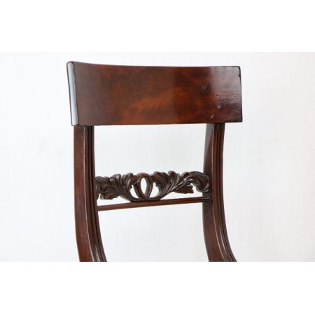 Victorian pair single chair Paar Stühle 1860 England