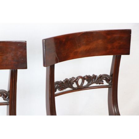 Victorian pair single chair Paar Stühle 1860 England