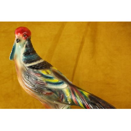 Figur Fasan   Original frankreich Antik