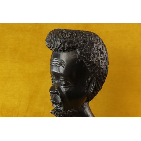 Figur Kopf Statur  Ebenholz