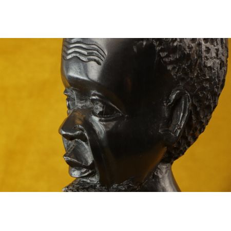 Figur Kopf Statur  Ebenholz