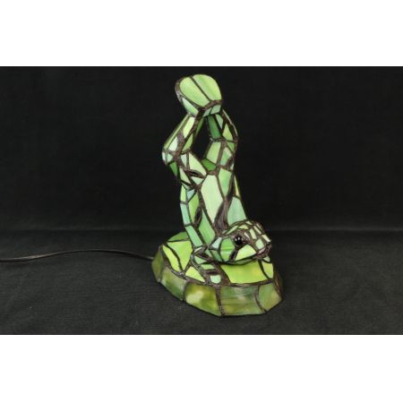 Tiffany Glas Frosch Lampe