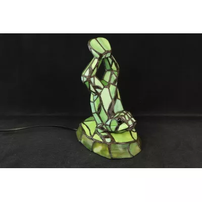 Tiffany Glas Frosch Lampe