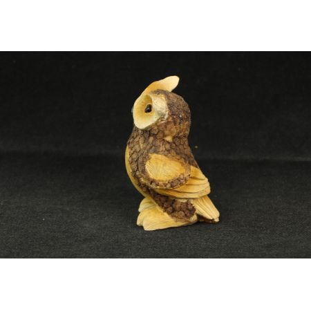 Eule Figur Holz