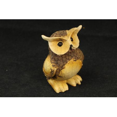 Eule Figur Holz
