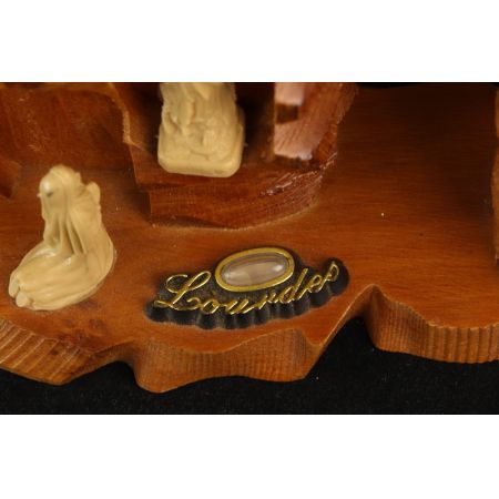 Kerzenhalter Mutter Maria (Holz)