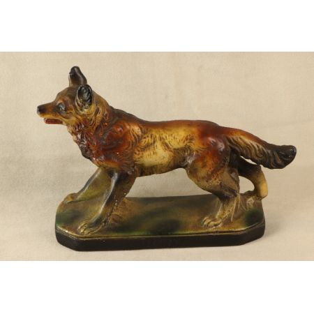 Schäferhund Figur Statur Frankreich Original 