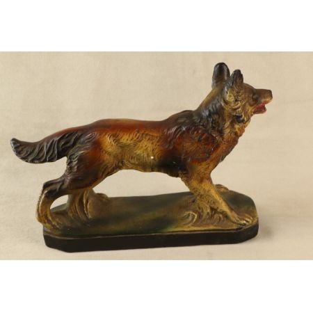 Schäferhund Figur Statur Frankreich Original