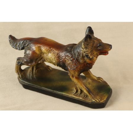 Schäferhund Figur Statur Frankreich Original