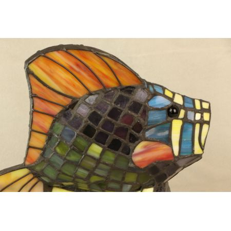 Tiffany Tischlampe Fisch