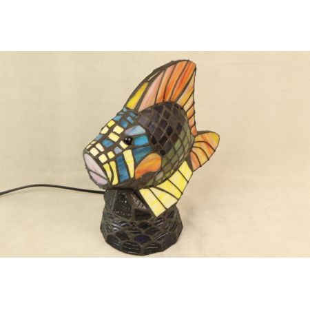 Tiffany Tischlampe Fisch