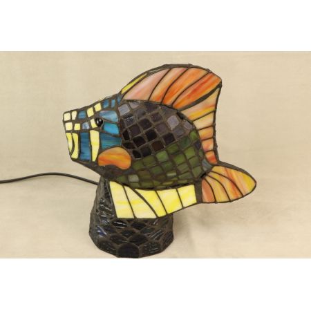 Tiffany Tischlampe Fisch