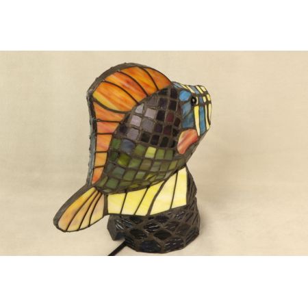 Tiffany Tischlampe Fisch