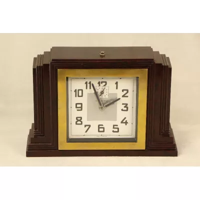 Uhr Bakelit Rot Bordeaux  Art Deco Original