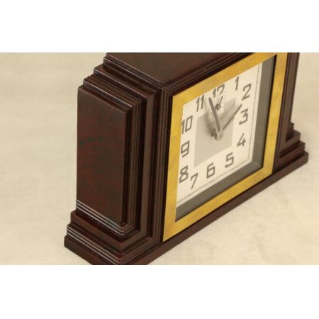 Uhr Bakelit Rot Bordeaux  Art Deco Original