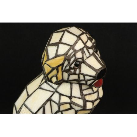 Tiffany Tischlampe Hund
