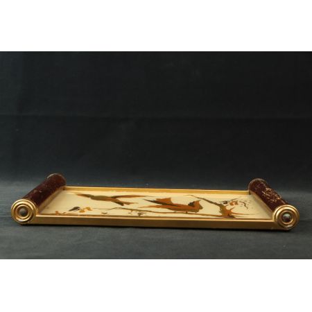 Tablett Vögel  Art Deco france 1925