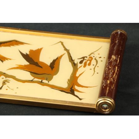 Tablett Vögel  Art Deco france 1925