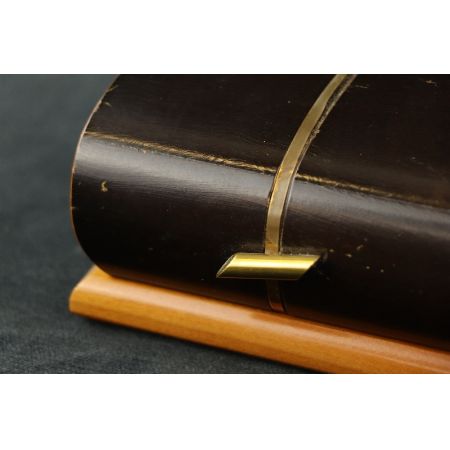 Zigarettenhalter  Art Deco Holz Antik