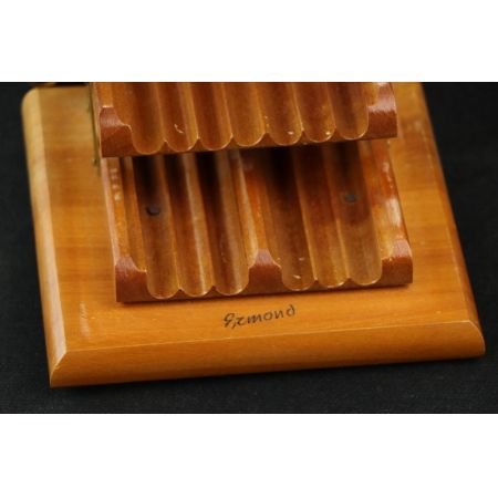 Zigarettenhalter  Art Deco Holz Antik