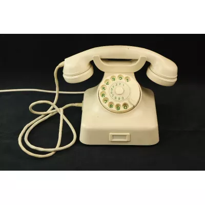 Telefon Vintage mit Drehscheibe Antik