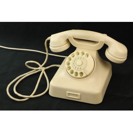 Telefon Vintage mit Drehscheibe Antik
