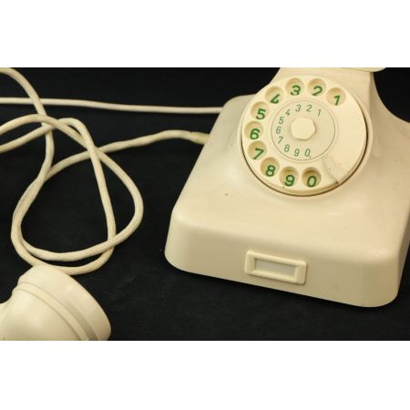 Telefon Vintage mit Drehscheibe Antik