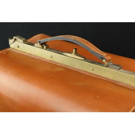 Arzt Koffer Leder  Antik Original