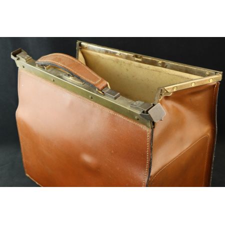 Arzt Koffer Leder  Antik Original