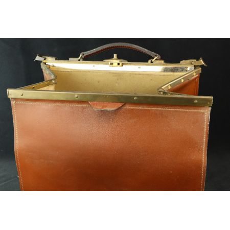 Arzt Koffer Leder  Antik Original