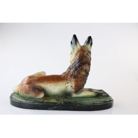 Antike Schäferhund Keramik Figur