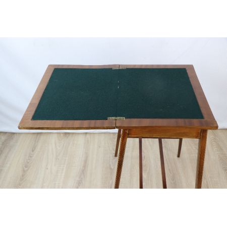 Edwardian Card Table / Kartentisch, Spieltisch, aus England