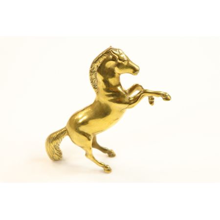 Antike Metall Statue "Pferd"