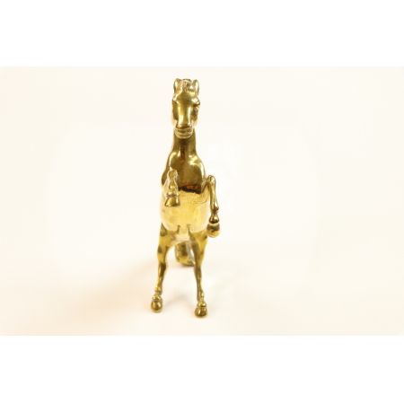 Antike Metall Statue "Pferd"