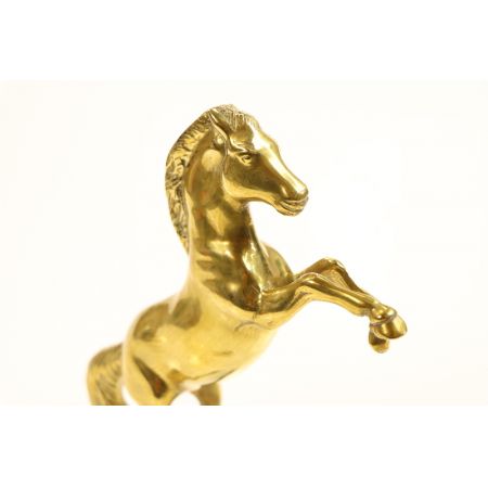 Antike Metall Statue "Pferd"