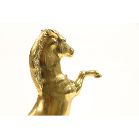 Antike Metall Statue "Pferd"