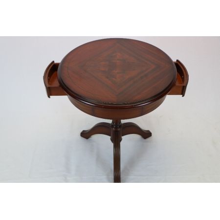Drumtable  Beistelltisch  England   Patina