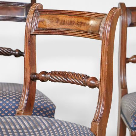 Regency Rope Back Chairs
