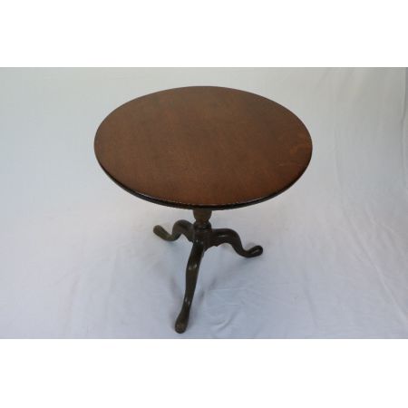 Original viktorianischer Tripot Table, runder Beistelltisch, antik, Massivholz, aus England