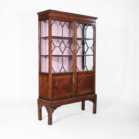 Mahogany Display Cabinet