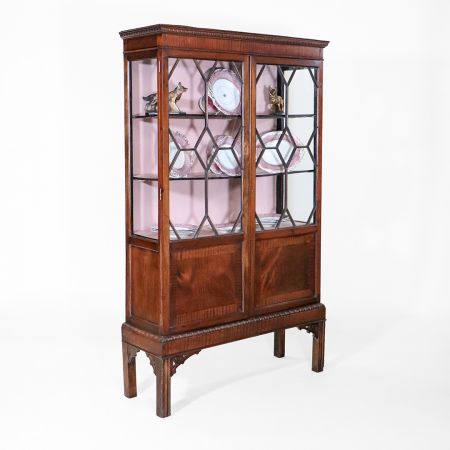 Mahogany Display Cabinet