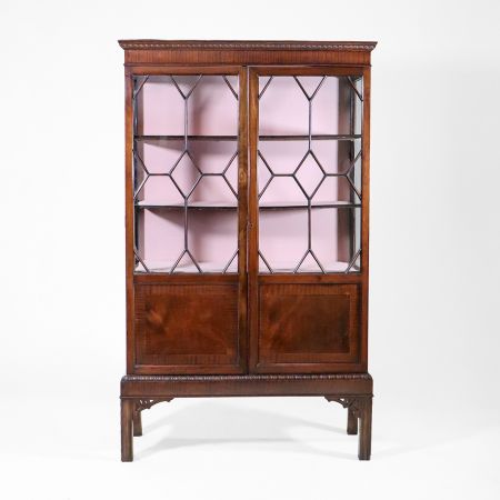 Mahogany Display Cabinet