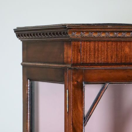 Mahogany Display Cabinet