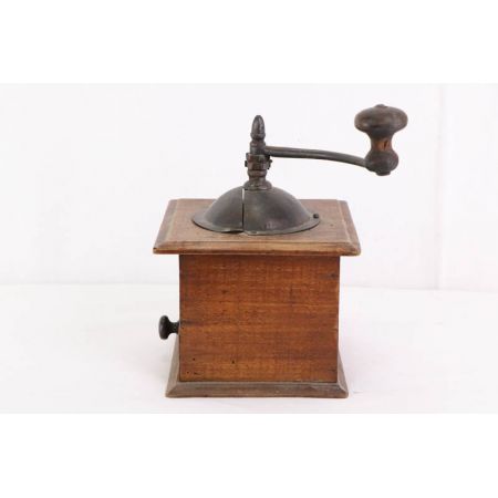 Antike Kaffeemühle aus Frankreich, ca. 19. Jhr.