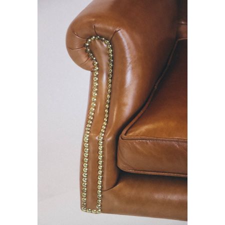 Chesterfield Drehstuhl Roll Arm